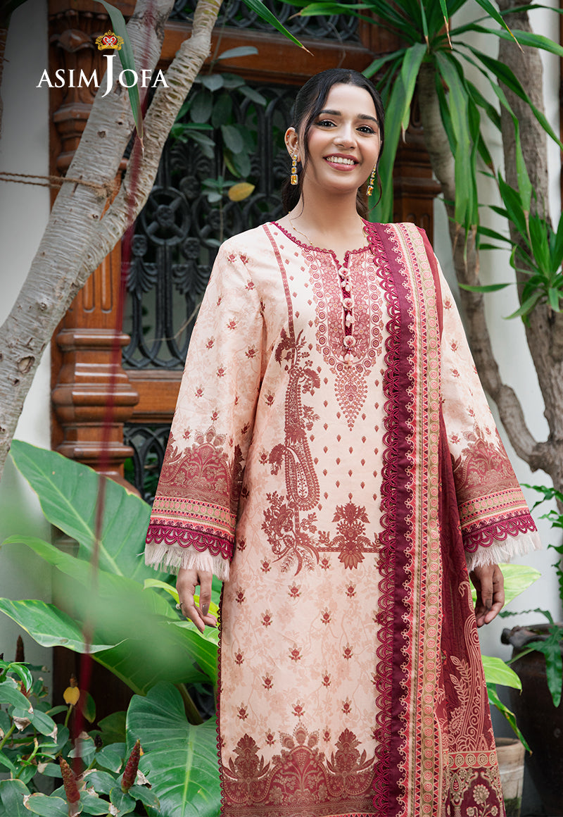 Asim Jofa | Prints Drop 2 | AJUUB-22 - by - Libasekhas UK - Registered Vendor of : Asim Jofa - 100% Original Designer Dresss