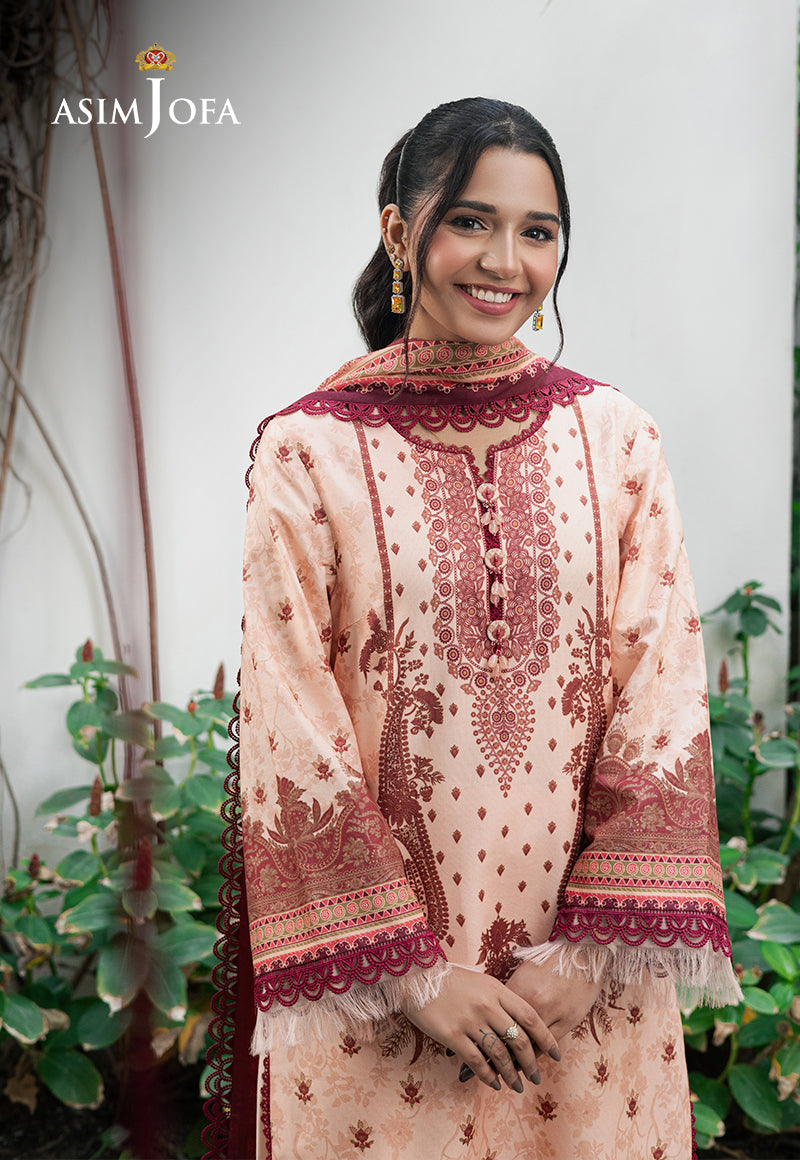Asim Jofa | Prints Drop 2 | AJUUB-22 - by - Libasekhas UK - Registered Vendor of : Asim Jofa - 100% Original Designer Dresss