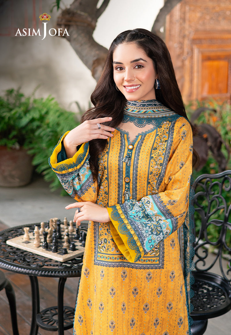 Asim Jofa | Prints Drop 2 | AJUUB-23 - by - Libasekhas UK - Registered Vendor of : Asim Jofa - 100% Original Designer Dresss