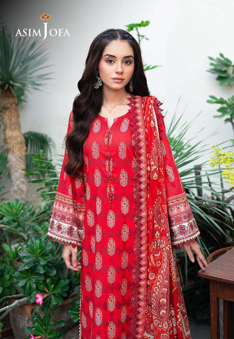 Asim Jofa | Prints Drop 2 |  AJUUB-35 - by - Libasekhas UK - Registered Vendor of : Asim Jofa - 100% Original Designer Dresss