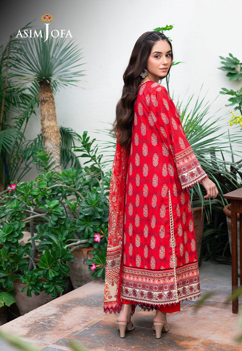 Asim Jofa | Prints Drop 2 |  AJUUB-35 - by - Libasekhas UK - Registered Vendor of : Asim Jofa - 100% Original Designer Dresss