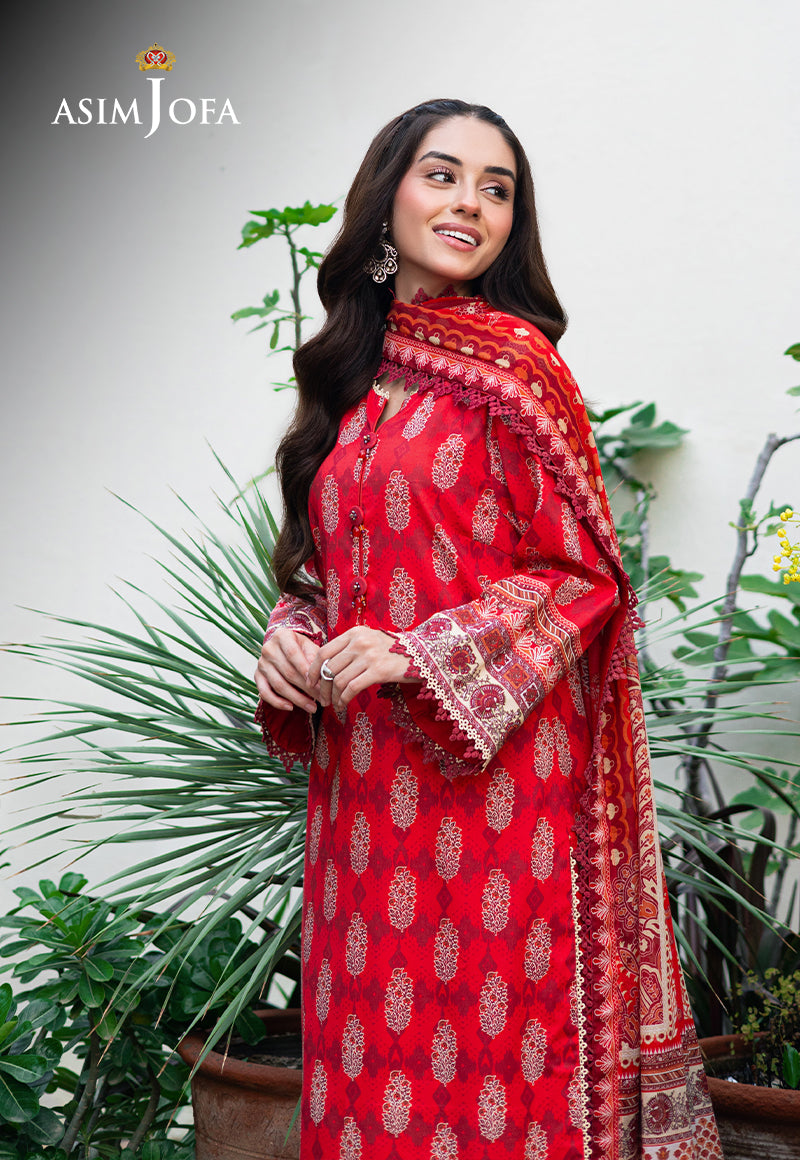 Asim Jofa | Prints Drop 2 |  AJUUB-35 - by - Libasekhas UK - Registered Vendor of : Asim Jofa - 100% Original Designer Dresss