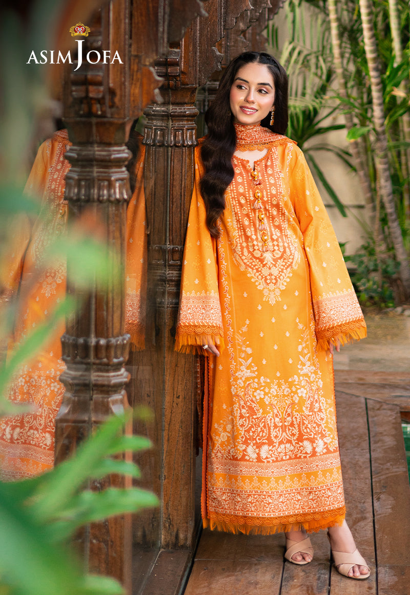 Asim Jofa | Prints Drop 2 | AJUUB-29 - by - Libasekhas UK - Registered Vendor of : Asim Jofa - 100% Original Designer Dresss
