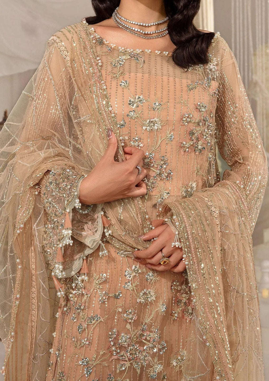 Elaf Premium | Evara Formals 24 | EFE-06 ZYVA - by - Libasekhas UK - Registered Vendor of : Elaf Premium - 100% Original Designer Dresss
