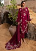 Crimson | Amal Winter 23 | Plum Serenity - CRWP 4 - by - Libasekhas UK - Registered Vendor of : Crimson - 100% Original Designer Dresss