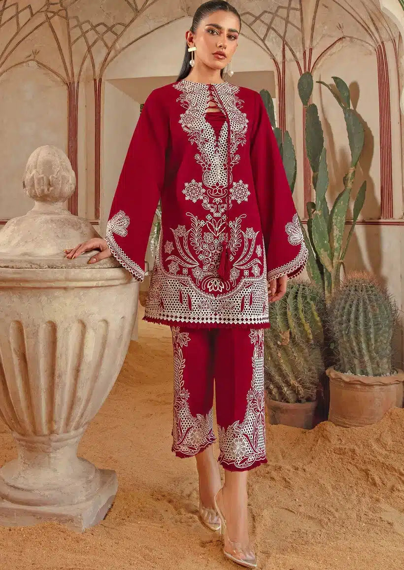 Crimson | Amal Winter 23 | Threads that Bind - CRWP 3B - Libasekhas