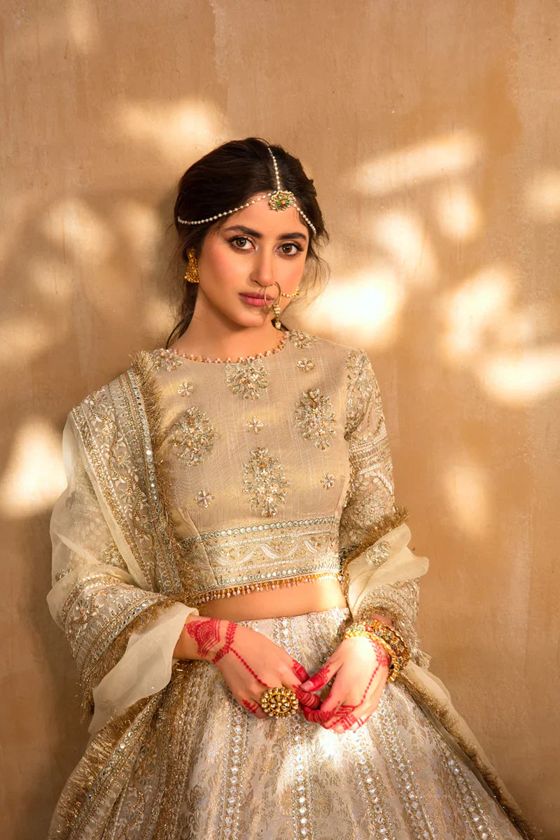 Qalamkar | Best of Luxuy Formals | KF-04 AFSANAH - by - Libasekhas UK - Registered Vendor of : Qalamkar - 100% Original Designer Dresss