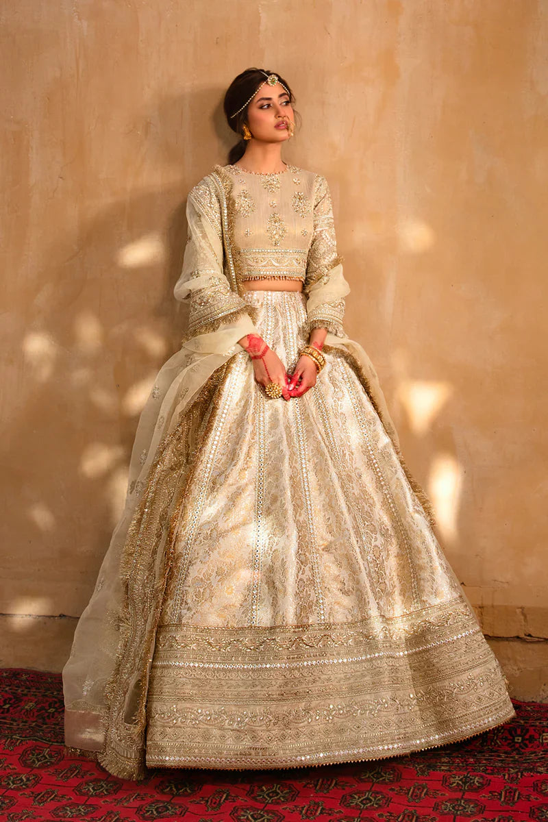 Qalamkar | Best of Luxuy Formals | KF-04 AFSANAH - by - Libasekhas UK - Registered Vendor of : Qalamkar - 100% Original Designer Dresss