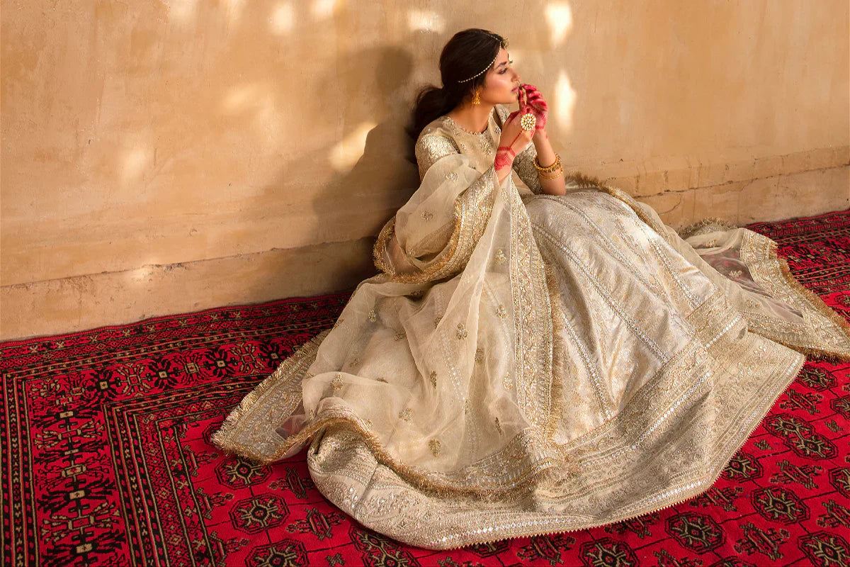 Qalamkar | Best of Luxuy Formals | KF-04 AFSANAH - by - Libasekhas UK - Registered Vendor of : Qalamkar - 100% Original Designer Dresss