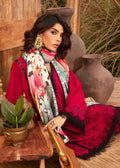 Saira Shakira | Raya Winter Stitched 23 | Crimson - by - Libasekhas UK - Registered Vendor of : Saira Shakira - 100% Original Designer Dresss
