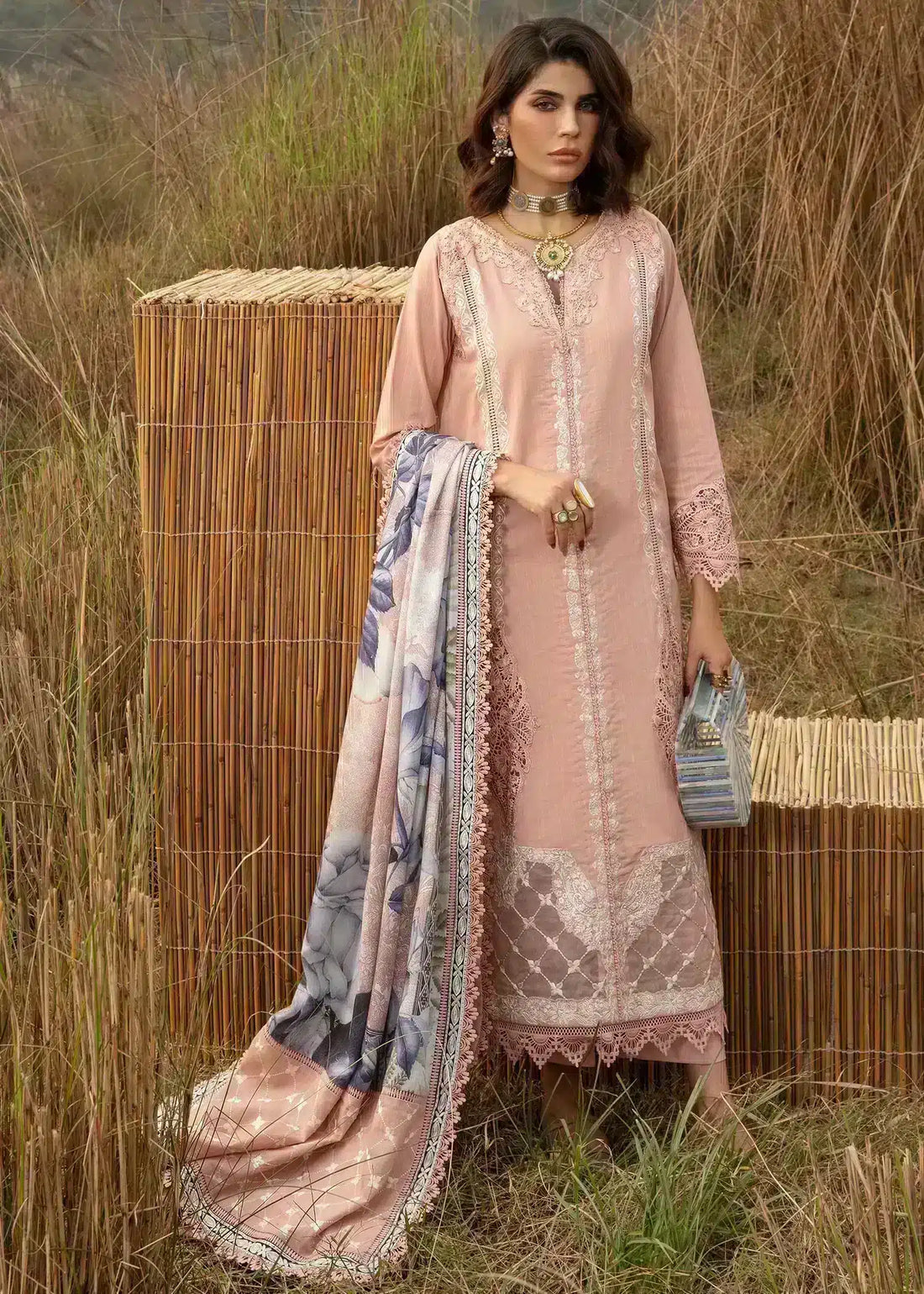 Saira Shakira | Raya Winter Stitched 23 | Crepe - by - Libasekhas UK - Registered Vendor of : Saira Shakira - 100% Original Designer Dresss