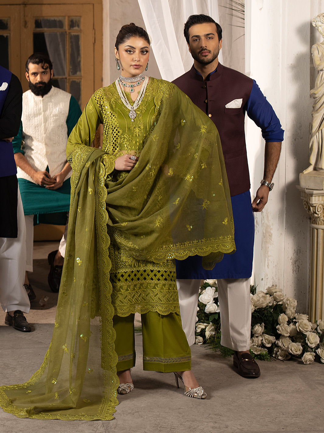 Mahnur | Mahrukh Luxury Lawn 24 | MALVA - by - Libasekhas UK - Registered Vendor of : Mahnur - 100% Original Designer Dresss