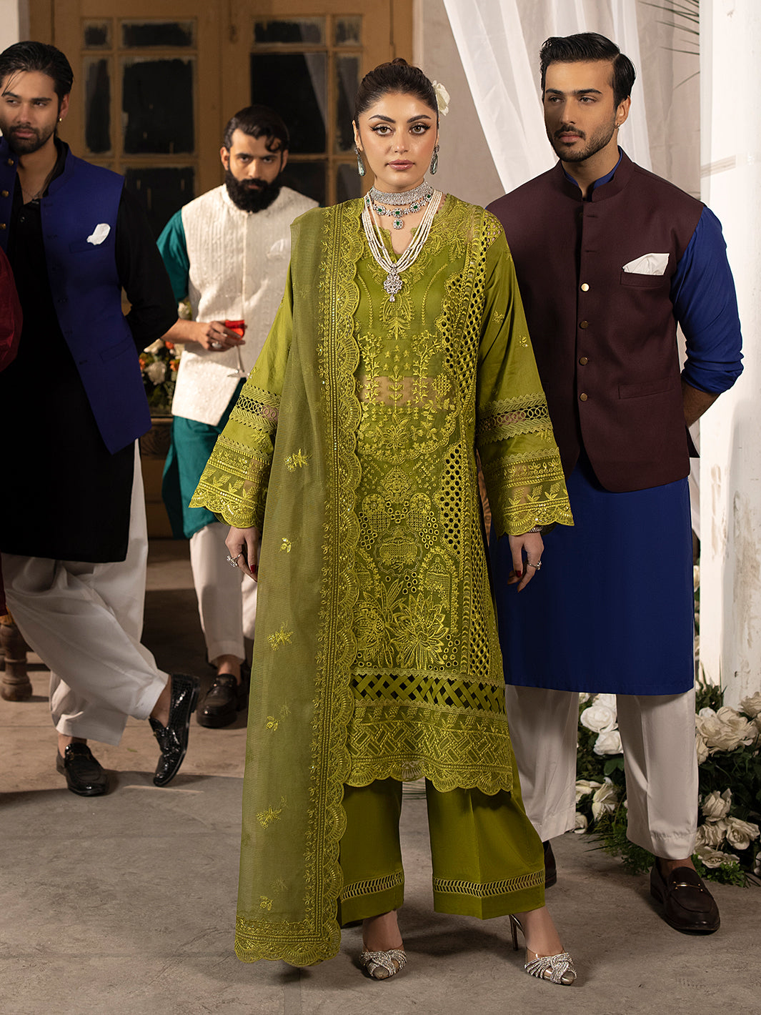 Mahnur | Mahrukh Luxury Lawn 24 | MALVA - by - Libasekhas UK - Registered Vendor of : Mahnur - 100% Original Designer Dresss