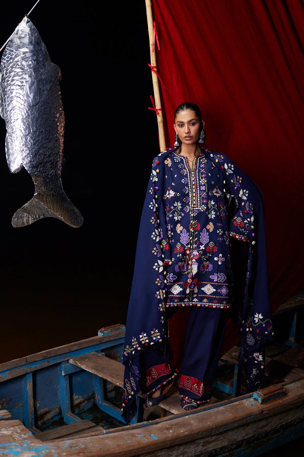 Zaha | Winter 25 | ZAREEN (ZW25-04) - by Libasekhas UK - Registered Vendor of : Zaha - 100% Original Designer Dress