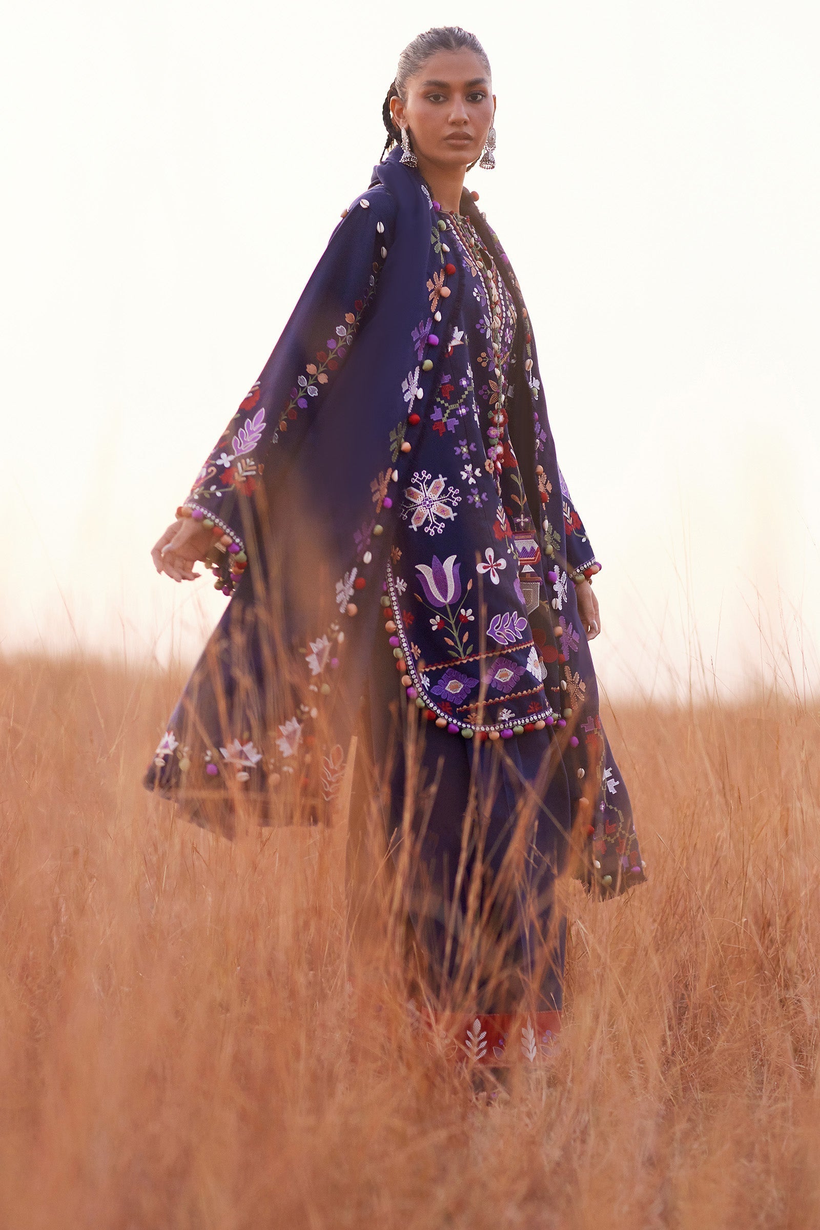 Zaha | Winter 25 | ZAREEN (ZW25-04) - by Libasekhas UK - Registered Vendor of : Zaha - 100% Original Designer Dress