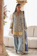 Zaha | Gossamer 25 | NILOFAR-E-SHAAM (ZC25-04) - by Libasekhas UK - Registered Vendor of : Zaha - 100% Original Designer Dress