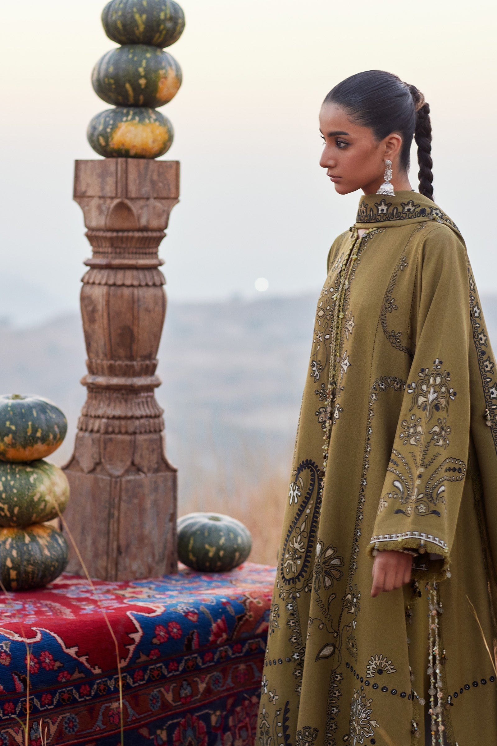 Zaha | Winter 25 | NAYRA (ZW25-07) - by Libasekhas UK - Registered Vendor of : Zaha - 100% Original Designer Dress