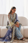 Zaha | Gossamer 25 | NILOFAR-E-SHAAM (ZC25-04) - by Libasekhas UK - Registered Vendor of : Zaha - 100% Original Designer Dress