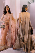 Elan | Demi Couture Onirique | ROSE PÃCHE (EP-20180) - by - Libasekhas UK - Registered Vendor of : Elan - 100% Original Designer Dresss