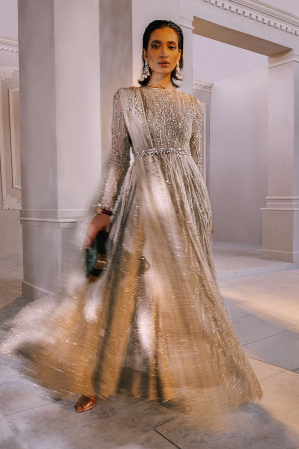 Elan | Demi Couture Onirique | LUISANTE D'OR (EP-20856) - by - Libasekhas UK - Registered Vendor of : Elan - 100% Original Designer Dresss