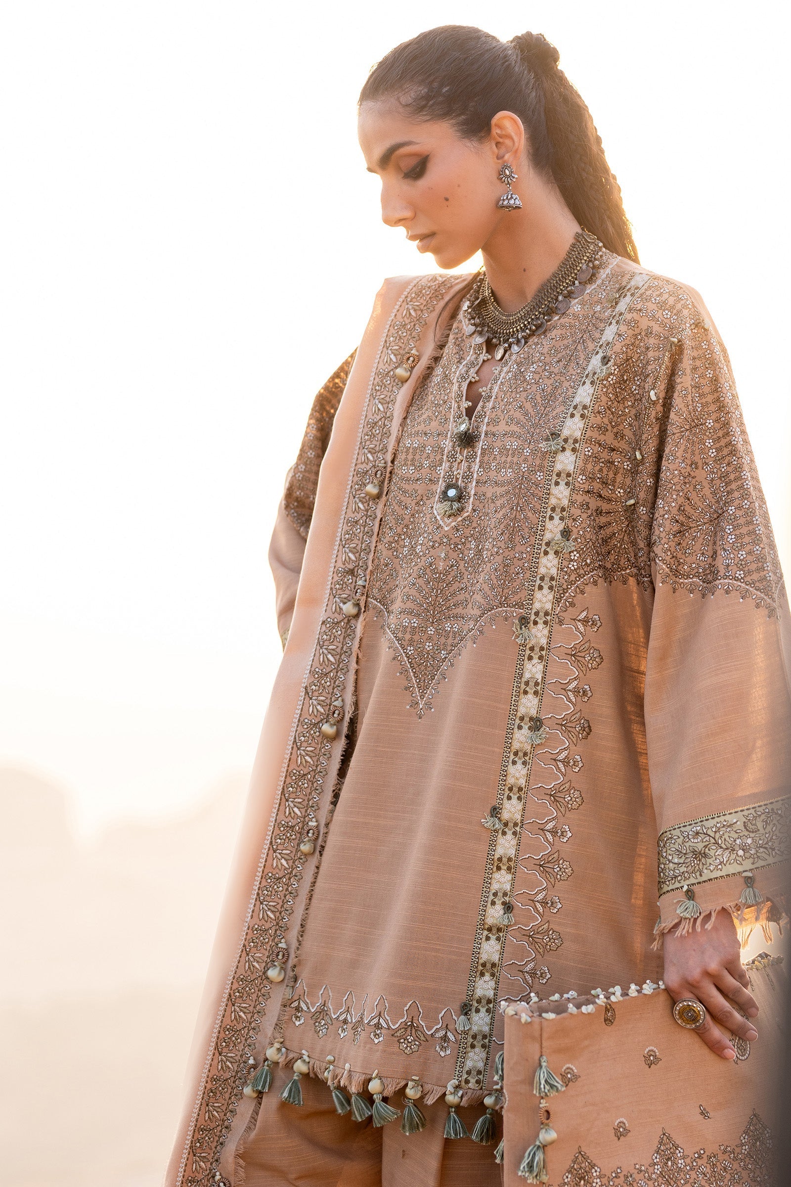 Zaha | Winter 25 | NEELAM (ZW25-01) - by Libasekhas UK - Registered Vendor of : Zaha - 100% Original Designer Dress