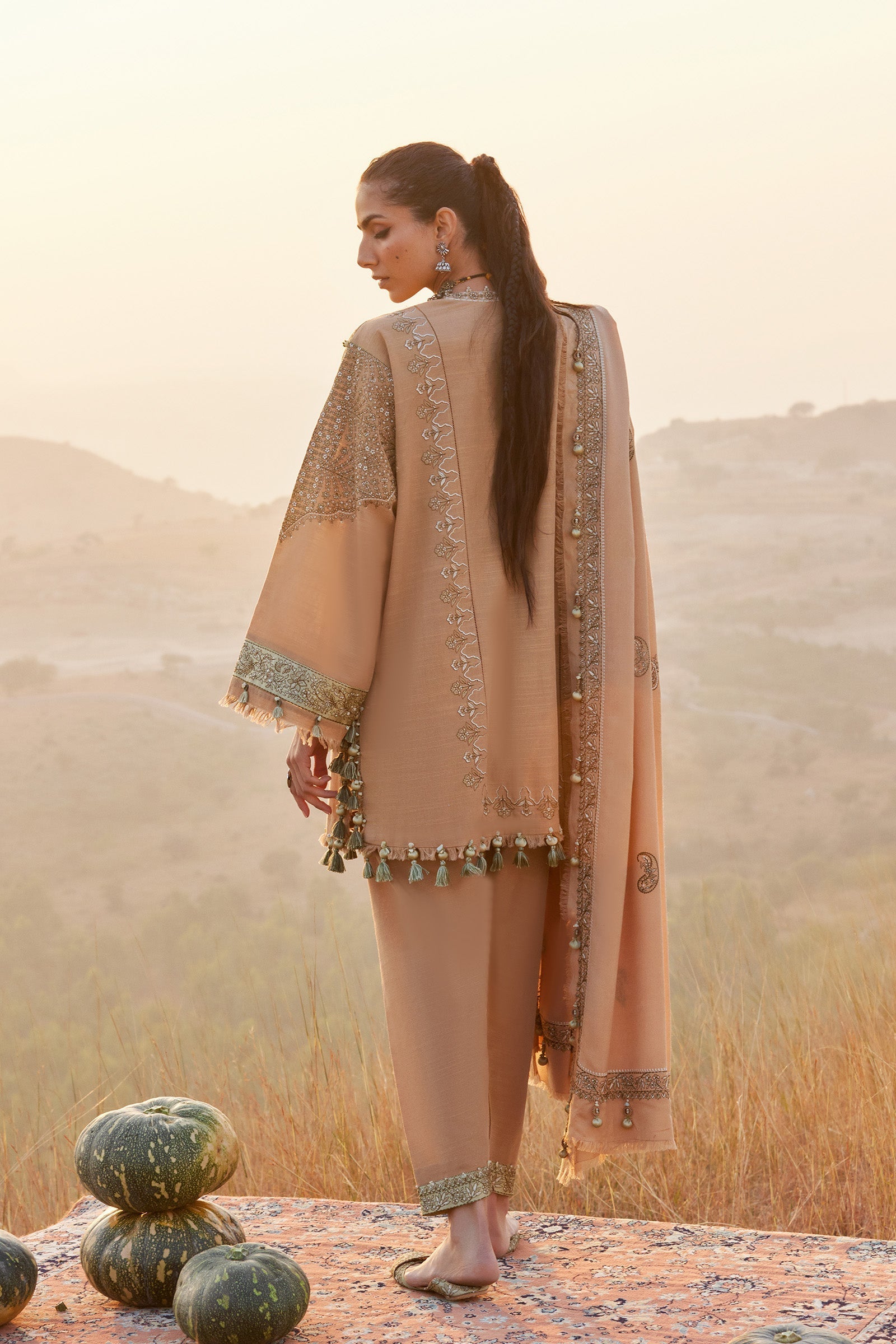 Zaha | Winter 25 | NEELAM (ZW25-01) - by Libasekhas UK - Registered Vendor of : Zaha - 100% Original Designer Dress