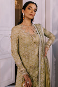 Elan | Demi Couture Onirique | ÃCLAT VERT (EP-20658) - by - Libasekhas UK - Registered Vendor of : Elan - 100% Original Designer Dresss