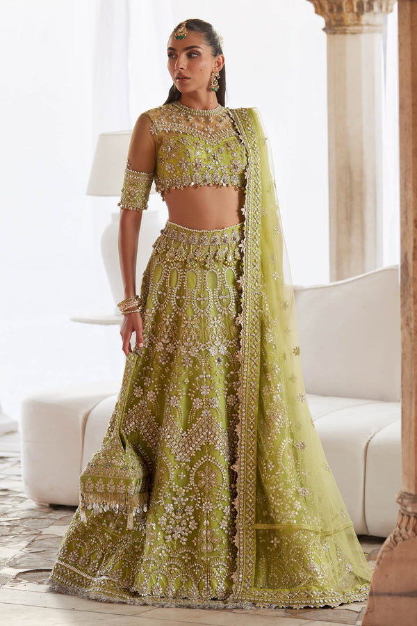 Zaha | Gossamer 25 | NOORE SITARA (ZC25-01) - by Libasekhas UK - Registered Vendor of : Zaha - 100% Original Designer Dress