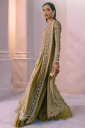 Elan | Demi Couture Onirique | ÃCLAT VERT (EP-20658) - by - Libasekhas UK - Registered Vendor of : Elan - 100% Original Designer Dresss