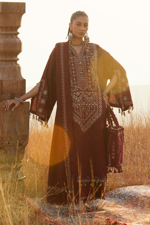 Zaha | Winter 25 | SASSI (ZW25-12) - by Libasekhas UK - Registered Vendor of : Zaha - 100% Original Designer Dress