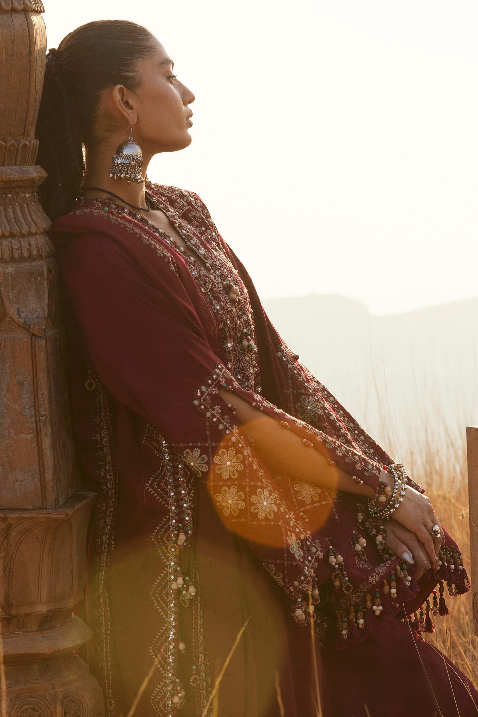 Zaha | Winter 25 | SASSI (ZW25-12) - by Libasekhas UK - Registered Vendor of : Zaha - 100% Original Designer Dress