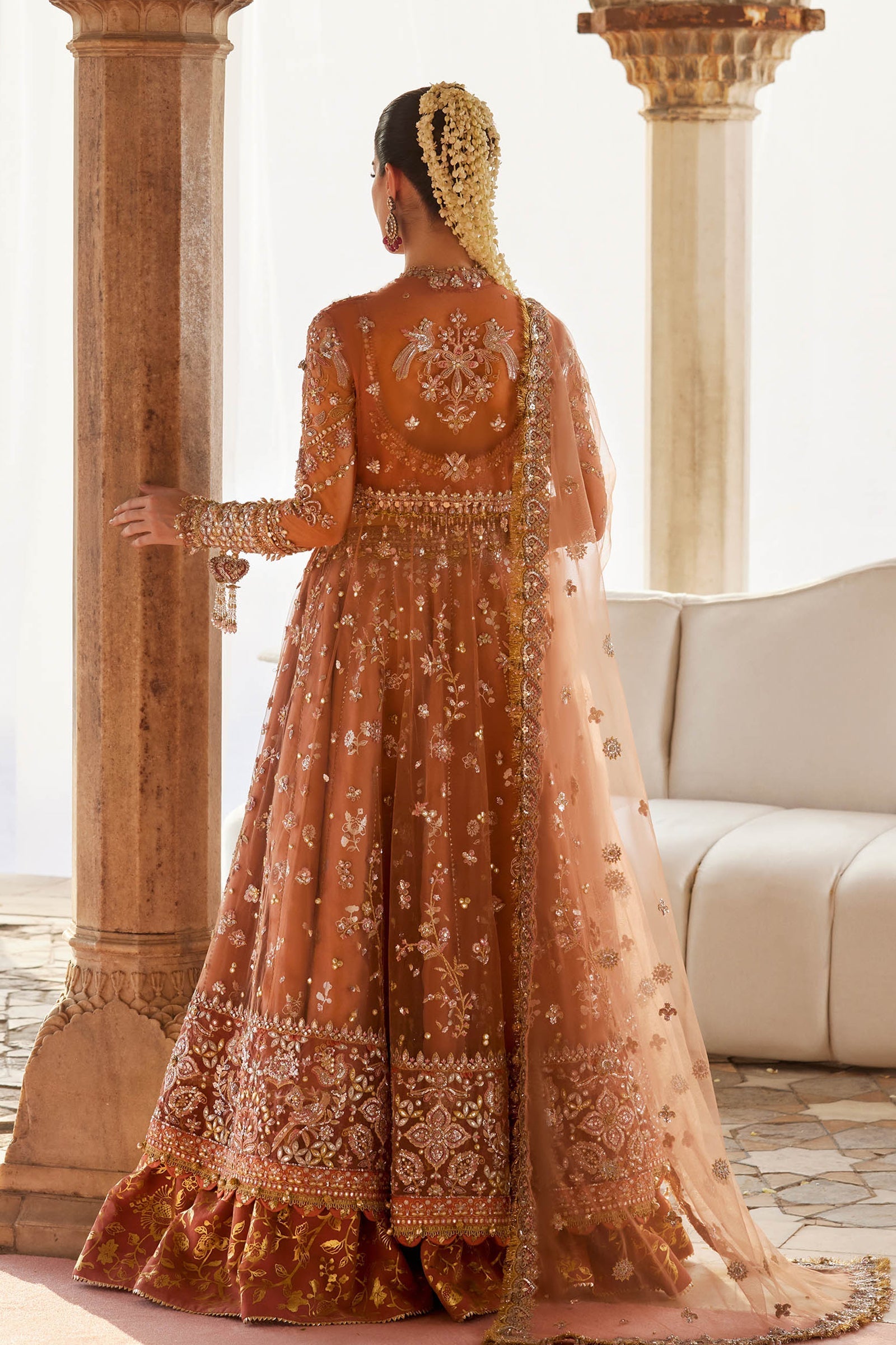 Zaha | Gossamer 25 | GUL-E-MAHNOOR (ZC25-08) - by Libasekhas UK - Registered Vendor of : Zaha - 100% Original Designer Dress