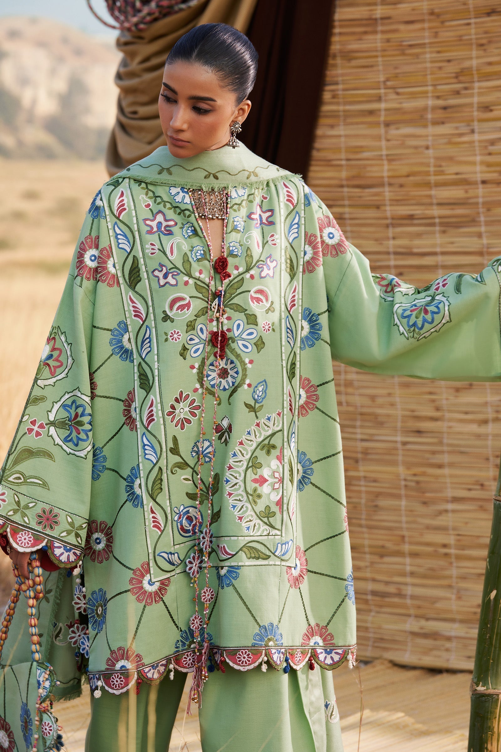 Zaha | Winter 25 | NARMEEN (ZW25-03) - by Libasekhas UK - Registered Vendor of : Zaha - 100% Original Designer Dress