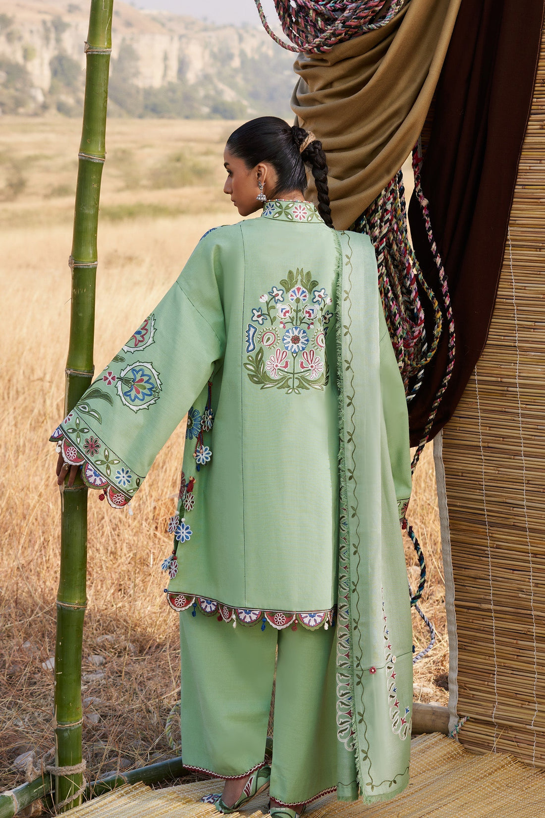 Zaha | Winter 25 | NARMEEN (ZW25-03) - by Libasekhas UK - Registered Vendor of : Zaha - 100% Original Designer Dress