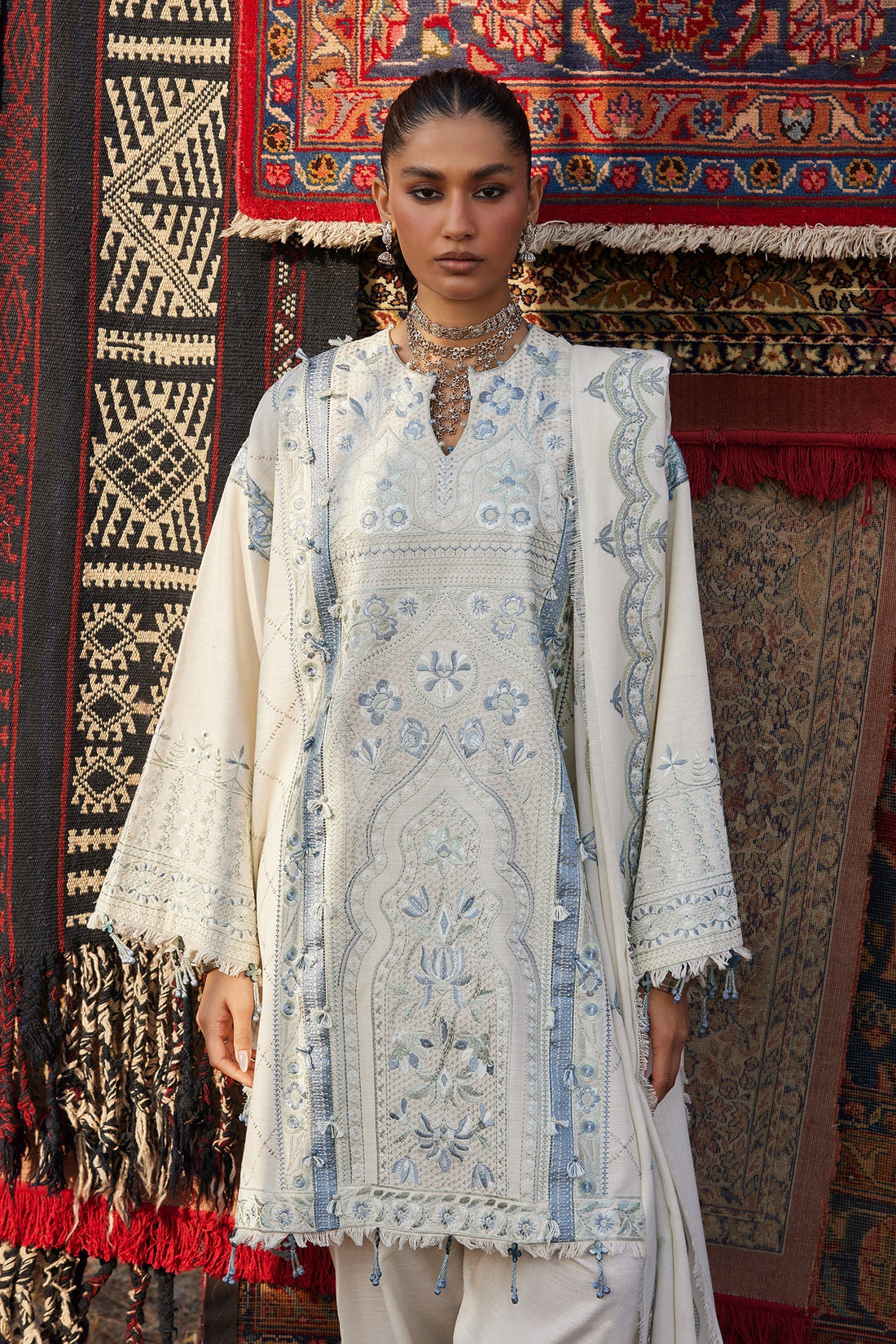 Zaha | Winter 25 | LEILA (ZW25-02) - by Libasekhas UK - Registered Vendor of : Zaha - 100% Original Designer Dress