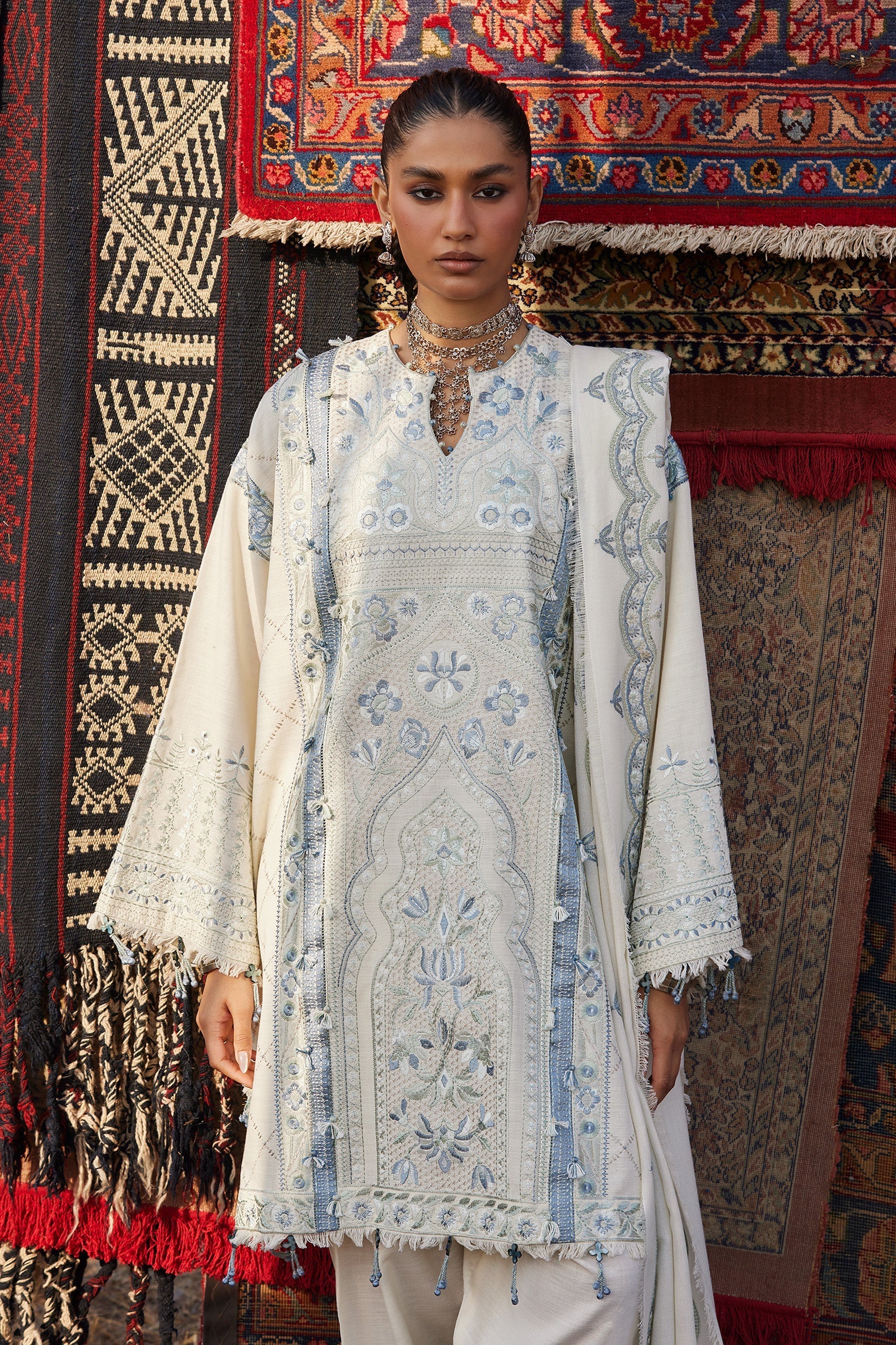 Zaha | Winter 25 | LEILA (ZW25-02) - by Libasekhas UK - Registered Vendor of : Zaha - 100% Original Designer Dress