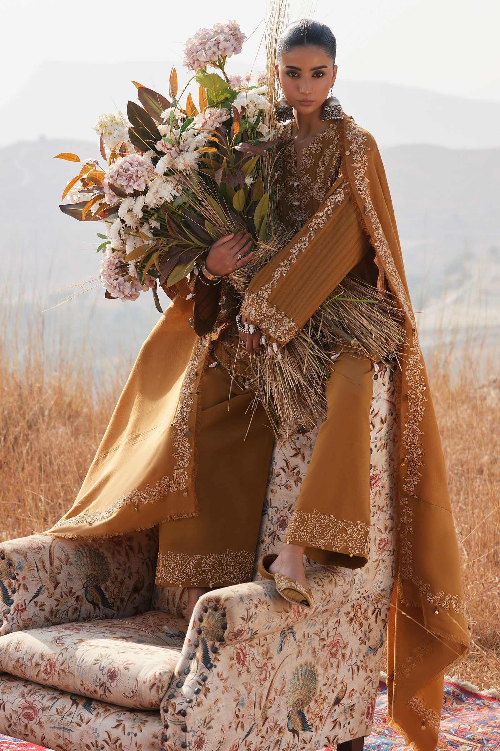 Zaha | Winter 25 | HEER (ZW25-10) - by Libasekhas UK - Registered Vendor of : Zaha - 100% Original Designer Dress