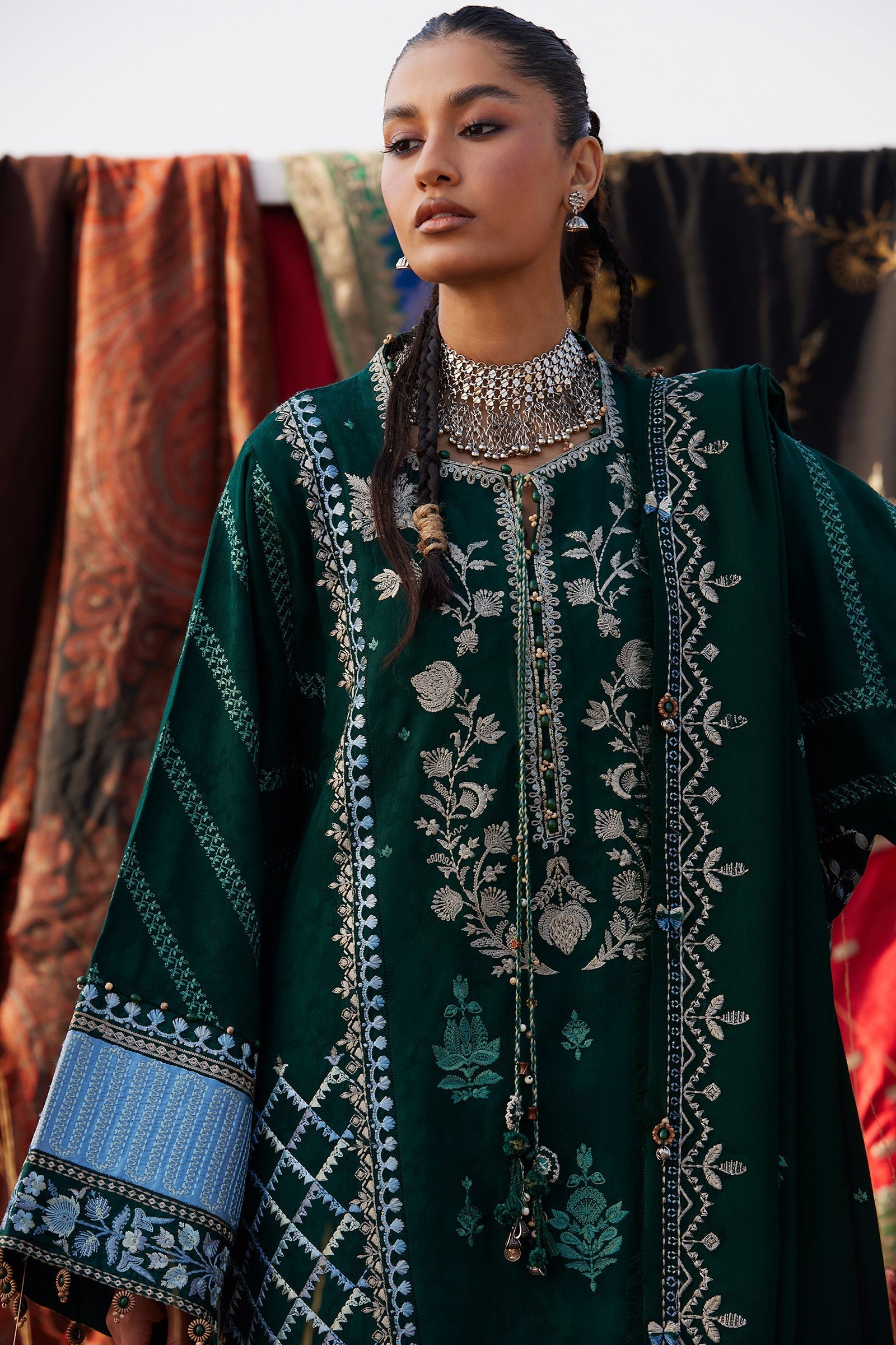 Zaha | Winter 25 | YASMIN (ZW25-09) - by Libasekhas UK - Registered Vendor of : Zaha - 100% Original Designer Dress