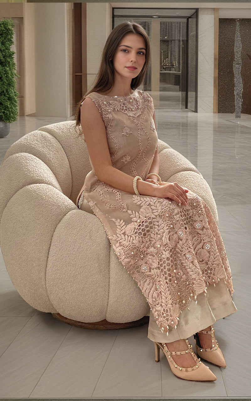 Threads and Motifs | Formal Dresses 25 | Embroidered Shirt - by Libasekhas UK - Registered Vendor of : Threads and Motifs - 100% Original Designer Dress