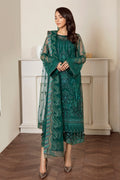 Baroque | Formals Collection | EMBROIDERED NET UF-33 - by Libasekhas UK - Registered Vendor of : Baroque - 100% Original Designer Dress