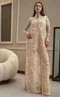 Threads and Motifs | Formal Dresses 25 | ORGANZA EMROIDERED JACKET - by Libasekhas UK - Registered Vendor of : Threads and Motifs - 100% Original Designer Dress