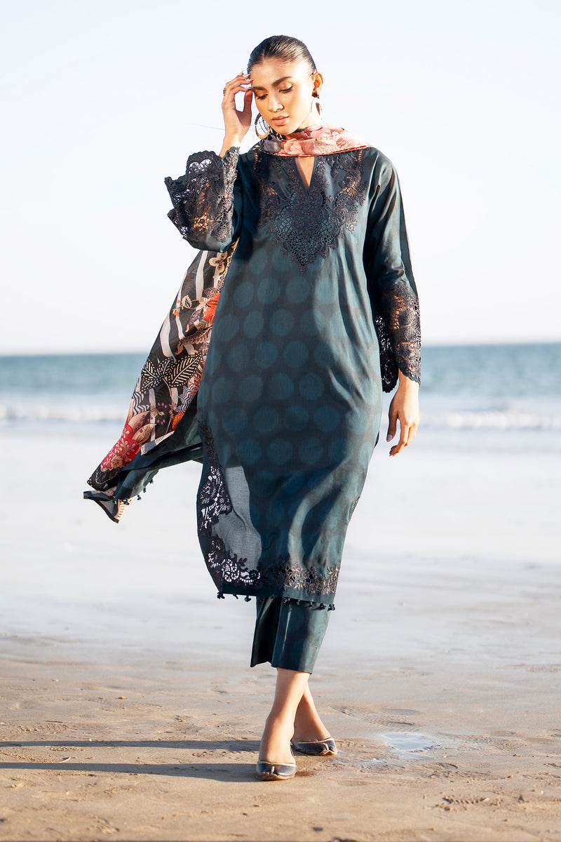 Baroque | Luxury Pret 25 | UF-4063 - by - Libasekhas UK - Registered Vendor of : Baroque - 100% Original Designer Dresss