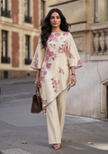 Zarqash | Silk Edit 26 | Blush Botanica - by Libasekhas UK - Registered Vendor of : Zarqash - 100% Original Designer Dress