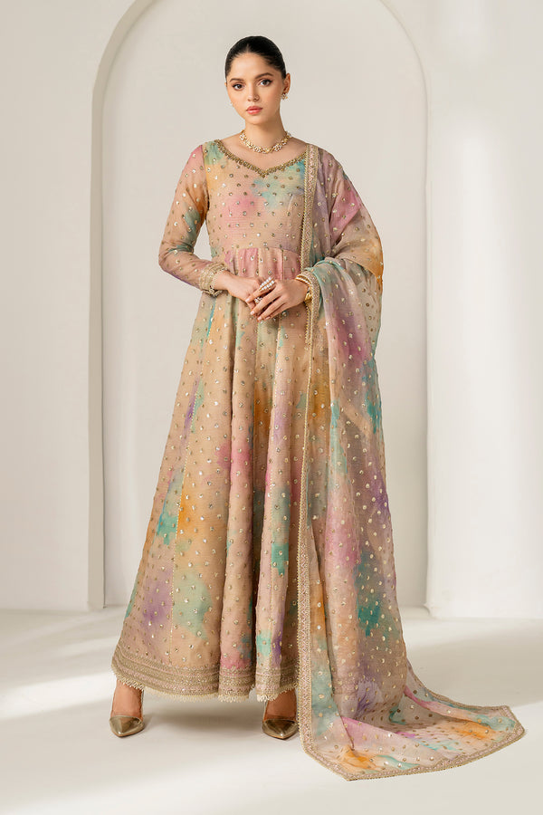Baroque | Luxury Pret 25 | EMBROIDERED COTTON PATTI PR-1138 - by Libasekhas UK - Registered Vendor of : Baroque - 100% Original Designer Dress