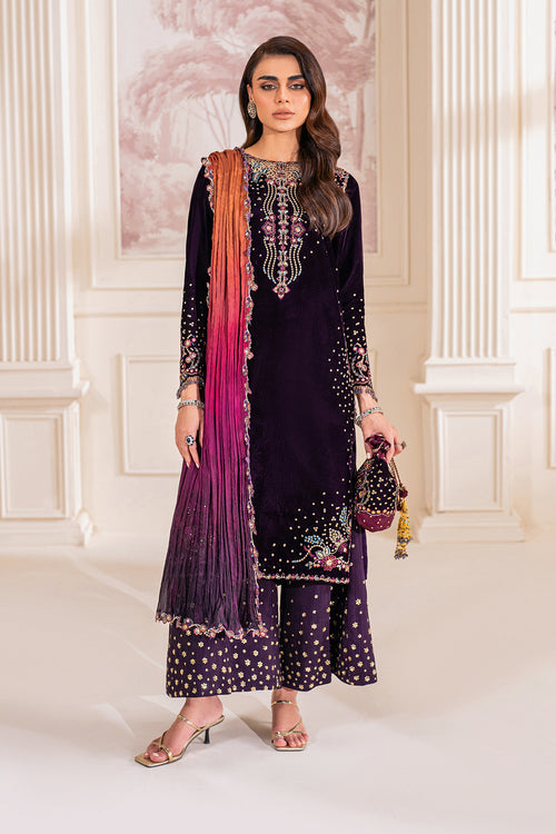 Baroque | Velvet 25 | UF-748 - by Libasekhas UK - Registered Vendor of : Baroque - 100% Original Designer Dress