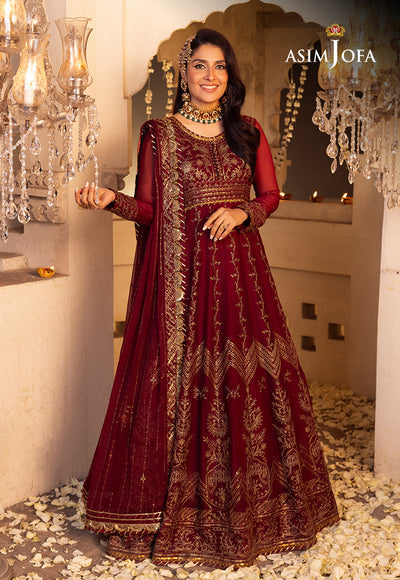 Asim Jofa | Shehnai Festive Collection | AJSH-16 - by - Libasekhas UK - Registered Vendor of : Asim Jofa - 100% Original Designer Dresss