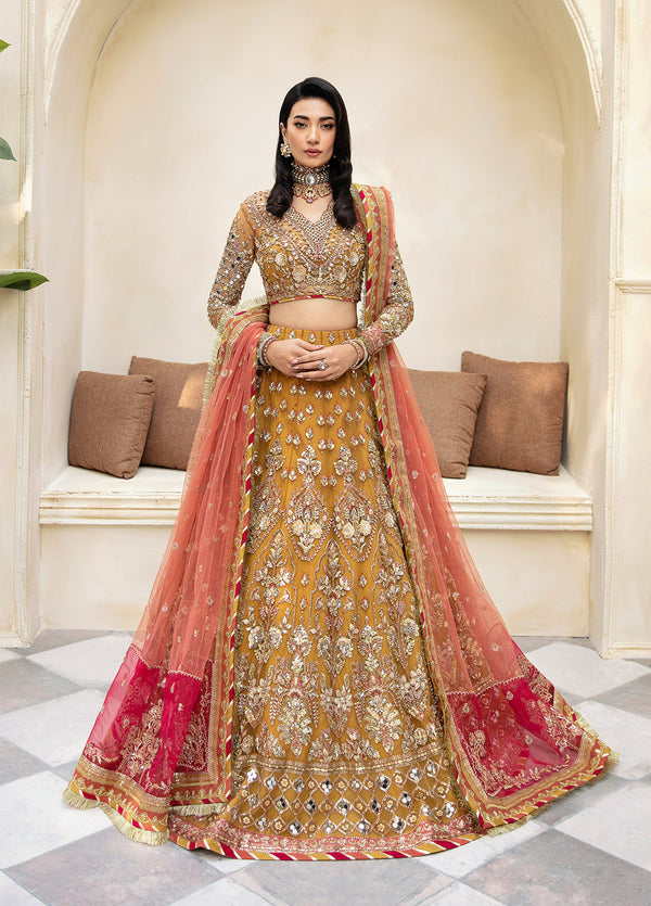 Gulaal | Wedding Formals | Miraas GL-WS-23V1-35 - by - Libasekhas UK - Registered Vendor of : Gulaal - 100% Original Designer Dresss