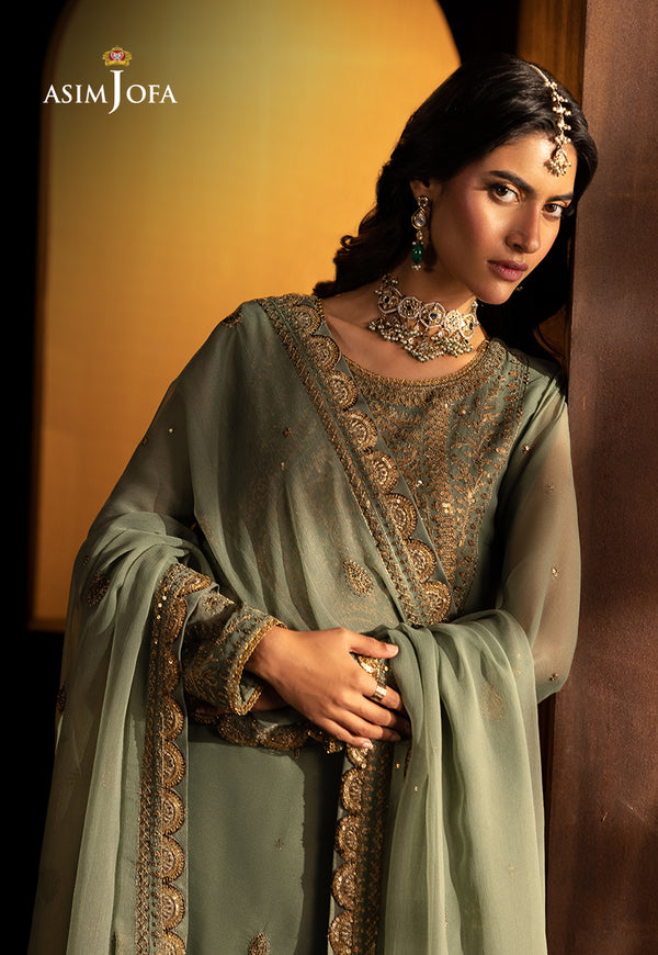 Asim Jofa | Festive Collection 25 | AJLF-07 - by - Libasekhas UK - Registered Vendor of : Asim Jofa - 100% Original Designer Dresss