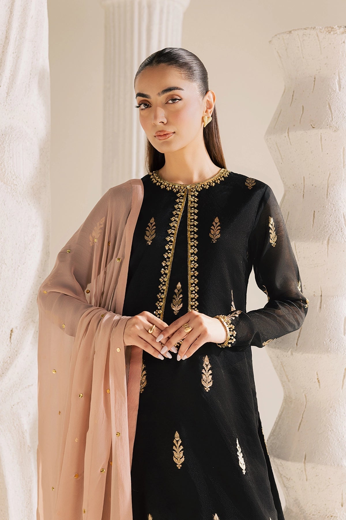 Vanya | Solana Luxe Pret |   FF-82 - by Libasekhas UK - Registered Vendor of : Vanya - 100% Original Designer Dress
