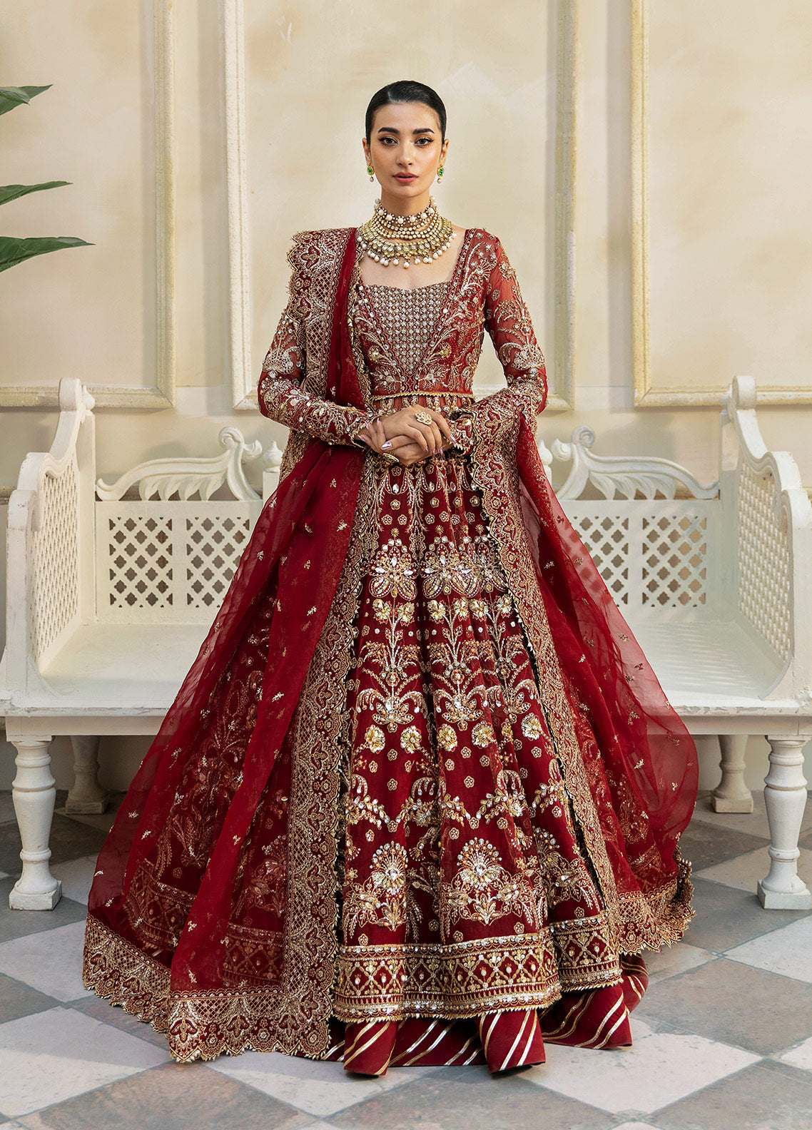 Gulaal | Wedding Formals | Nawazish GL-WS-23V1-39 - by - Libasekhas UK - Registered Vendor of : Gulaal - 100% Original Designer Dresss